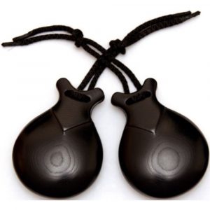 Castañuela Jale Tela Negra Prensada 6 86-6