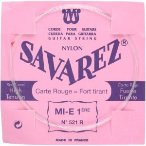 Cuerda Savarez Clásica 1a Carta Roja 521-R