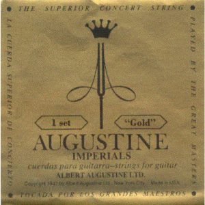 Cuerda 3ª Guitarra Clásica Augustine Imperial Gold