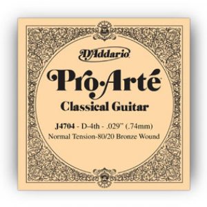 Cuerda 2ª Guitarra Clásica D'Addario Pro-Arté J-4502 Tensión Normal