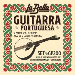 Juego Guitarra Portuguesa La Bella GUT-200