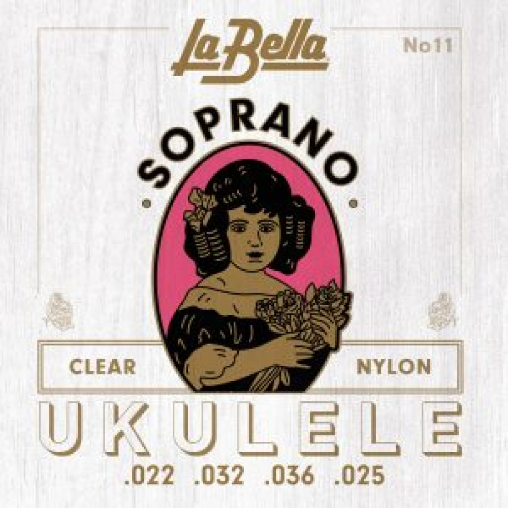 Juego Cuerdas Ukelele Soprano La Bella 11