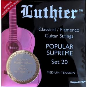 Juego Cuerdas Luthier 20 Super Carbon Clásica LU-20SC
