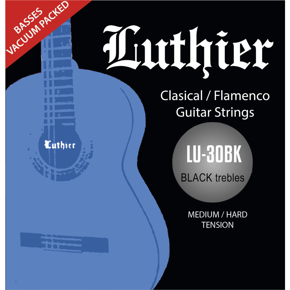 Juego Cuerdas Luthier 30 Black Clásica LU-30BK - Imagen 2