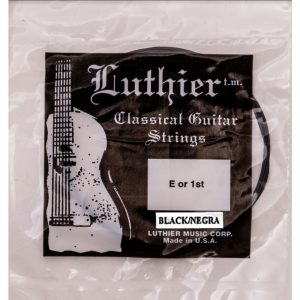 Cuerda 1ª Luthier Negra Clásica LU-B1-30