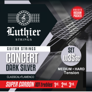 Juego Cuerdas Luthier 35 Super Carbon Clásica LU-35SC