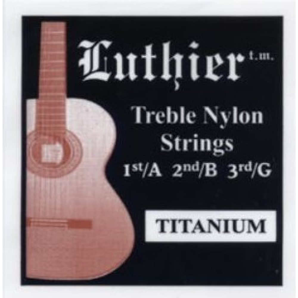Juego Cuerdas Primas Titanium Luthier LU-123TI - Imagen 2