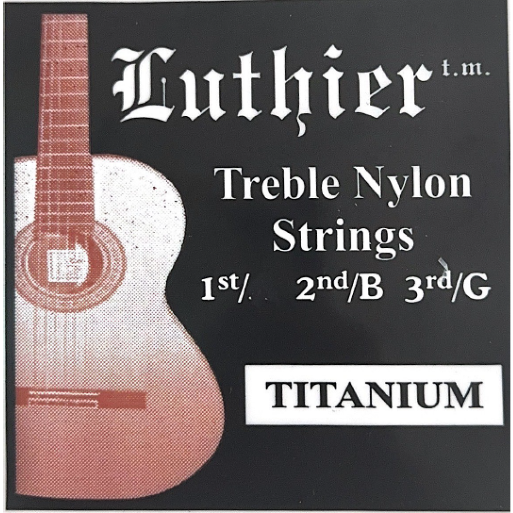 Juego Cuerdas Primas Titanium Luthier LU-123TI