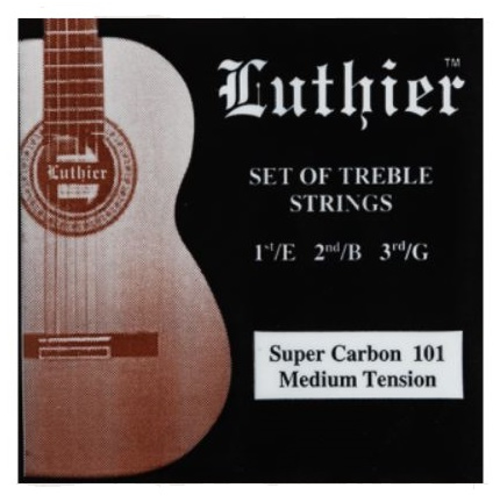Juego Cuerdas Primas Carbon Luthier LU-123CM