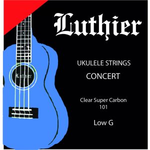 Juego Cuerdas Luthier Ukelele Concert G Low LU-UCOL