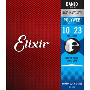 Juego Banjo Elixir Polyweb 11650 (10-23)