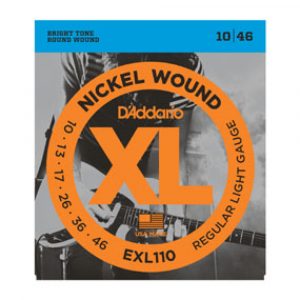 Juego Cuerdas Guitarra Eléctrica D'Addario EXL-110 010-046