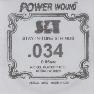 Cuerda Guitarra Eléctrica SIT .034PW