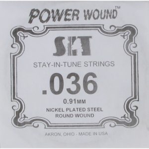 Cuerda Guitarra Eléctrica SIT .036PW