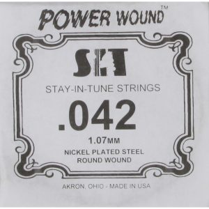 Cuerda Guitarra Eléctrica SIT .042PW