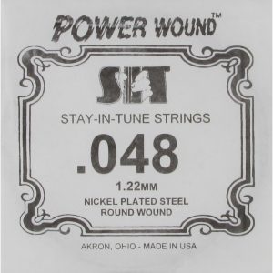 Cuerda Guitarra Eléctrica SIT .048PW