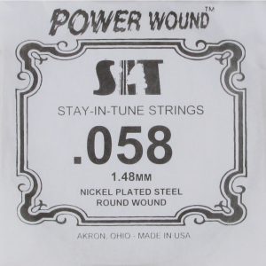 Cuerda Guitarra Eléctrica SIT .058PW