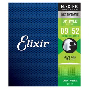 Juego 7 Cuerdas Eléctrica Elixir Optiweb 19007 (009-052)