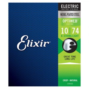 Juego 8 Cuerdas Eléctrica Elixir Optiweb 19062 (010-074)