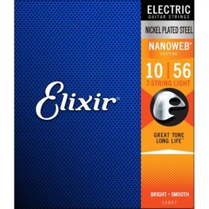 Juego 7 Cuerdas Guitarra Eléctrica Elixir Nanoweb 12057 (010-056)