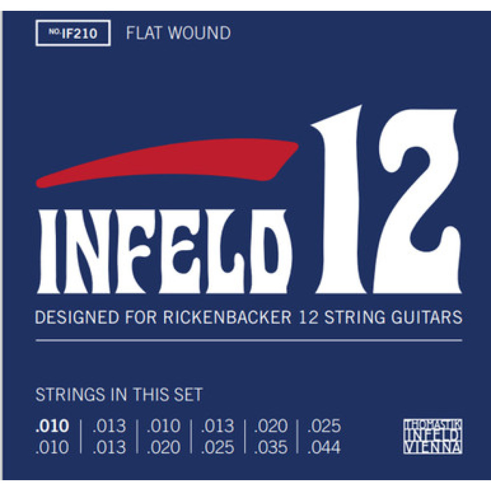 Juego Eléctrica Thomastik Infeld-12 IF-210 10-44 12 cuerdas