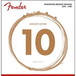 Juego Acústica Fender 60-XL Phosphor Bronze 010-048