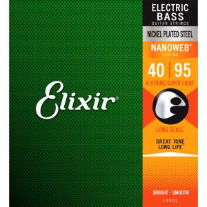 Juego Cuerdas Bajo Elixir Nickel 14002 (40-95)