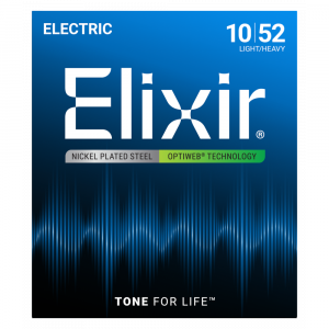 Juego Cuerdas Eléctrica Elixir Optiweb 19077 (010-052)
