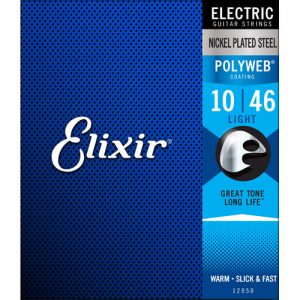 Juego Cuerdas Guitarra Eléctrica Elixir Polyweb 12050 (10-46)