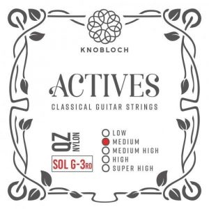 Cuerda 3ª Knobloch Clásica Actives QZ Nylon Medium Tension 303AQZ