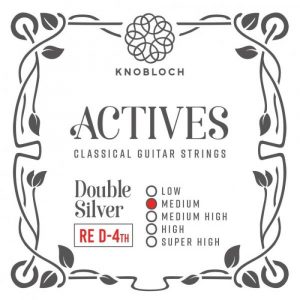 Cuerda 4ª Knobloch Clásica Actives D.Silver Medium Tension 304ADS