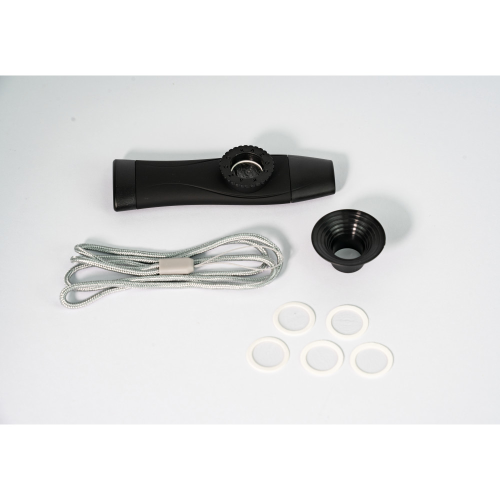 Kazoo Ripple Phono Kazoo plástico negro - Imagen 3