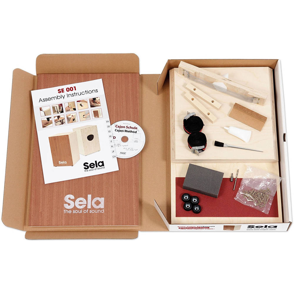 Kit montaje Cajón Flamenco Sela (SE-001)