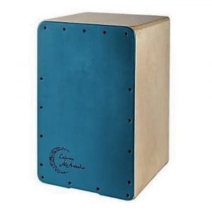 Cajón Flamenco Al-Andalus Aire Tapa Azul