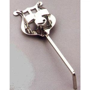 Atril de Marcha Curva Trompeta Obrac 1203 Níquel