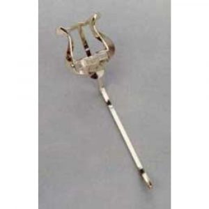 Atril de Marcha Corneta Obrac 1233 Con Bisagra Latón