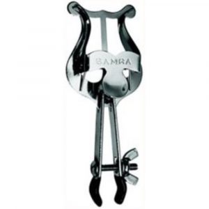 Atril de marcha Samba Trompeta Pinza 9112SM Cromado