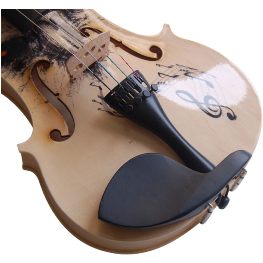 Violín 1/2 Kinglos HSHB-011 Decorado - Imagen 3
