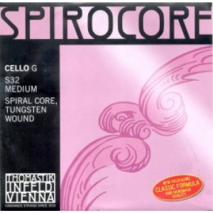 Cuerda 3ª Cello Thomastik Spirocore Wolframio S-32