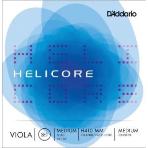 Juego Cuerdas Viola D'Addario Helicore H-410 LM