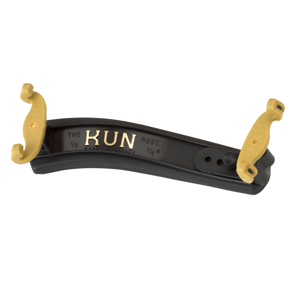 Almohadilla Kun Original 100 - Violín Mini Negra 1/4 y 1/8
