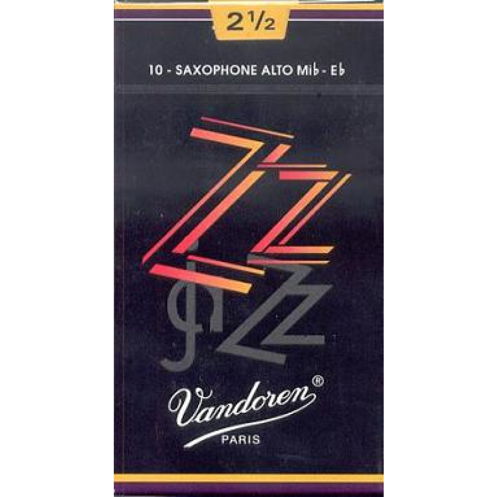 Caja 10 Cañas Saxo Alto Vandoren ZZ 2 caja negra