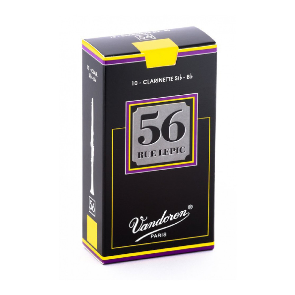 Caja 10 Cañas Clarinete Vandoren 56 rue Lepic 2½