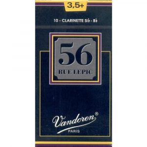Caja 10 Cañas Clarinete Vandoren 56 rue Lepic 3½+