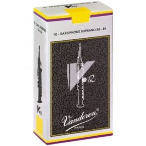 Caja 10 Cañas Saxo Soprano Vandoren V-12 3 caja gris