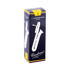 Caja 5 Cañas Saxo Barítono Vandoren Tradicional 3 azul