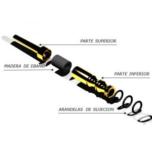 Tudel Oboe Gualco 47mm Laton