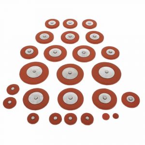 Juego Zapatillas Saxo Tenor Mark-6 Mypads WS-112 Resonador Metálico