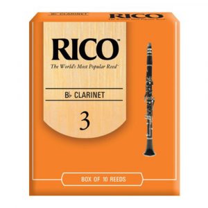 Caja 10 Cañas Clarinete Rico by D'Addario 3