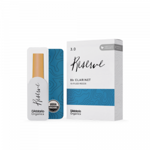 Caja 10 Cañas Clarinete Organic Reserve by D'Addario 3½